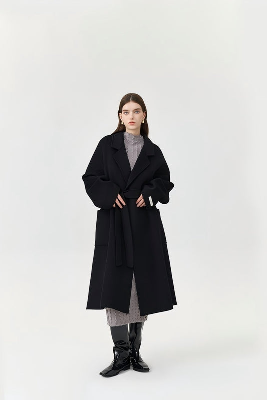 MEDUSA•AL3001 100% Wool Premium Handmade Double-Sided Coat 